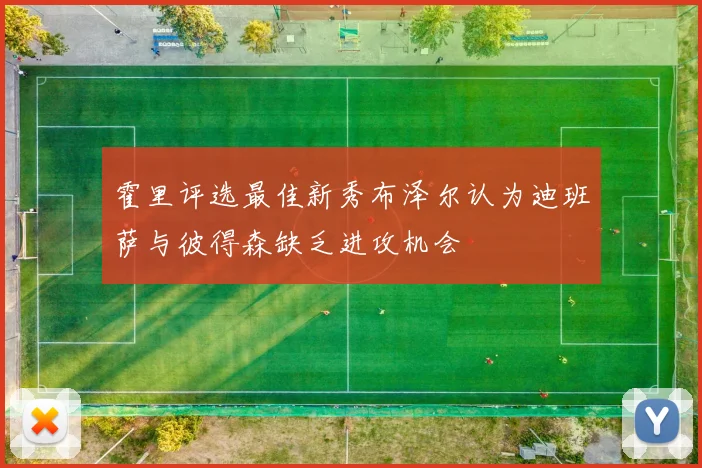 霍里评选最佳新秀布泽尔认为迪班萨与彼得森缺乏进攻机会
