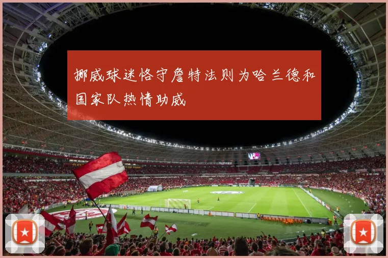 挪威球迷恪守詹特法则为哈兰德和国家队热情助威